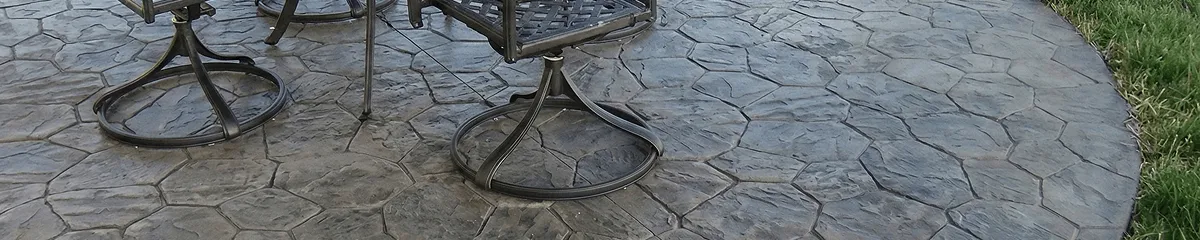 Garden relaxation area with professionally installed stone flooring in San Jose CA